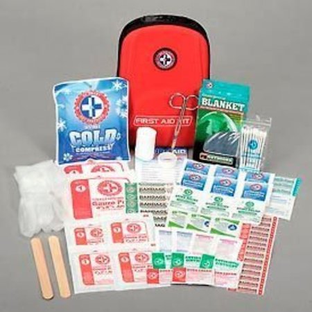 MEDIQUE PRODUCTS First Aid Kit - Auto Travel Kit, 88 Pieces 40088